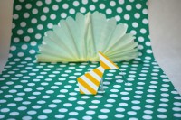 Narozeninová kravata - žlutá